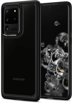 Spigen Galaxy S20 Ultra Hybrid cover matte black (ACS00714)