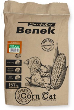 Super Benek Corn Cat Friss fű illat 25 l