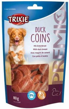 TRIXIE Premio Duck Coins kacsával 80 g (31587)