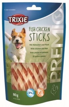 TRIXIE Premio Fish Chicken Sticks hal és csirke 80 g (31747)