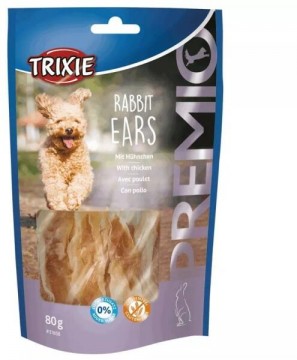 TRIXIE Premio Rabbit Ears nyúl fül 80 g (31808)