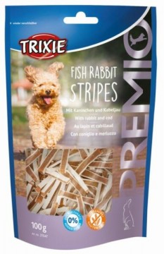 TRIXIE Premio Rabbit Stripes halas nyúlas csíkok 100 g (31547)
