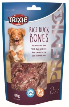 TRIXIE Premio Rice Duck Bones kacsa és rizs 80 g (31742)