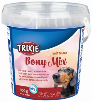TRIXIE Soft Snack Bony Mix 500 g (31496)