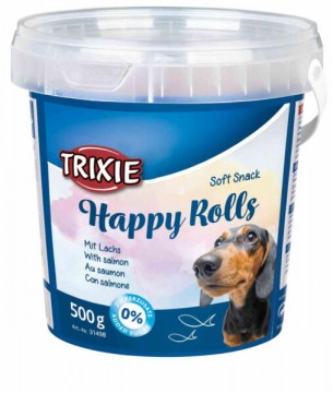 TRIXIE Soft Snack Happy Rolls Salmon lazaccal 500 g (31498)