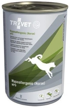 TROVET Hypoallergenic Horse&Pootato (HPD) 400 g
