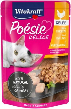 Vitakraft Poésie Délice Gelée with chicken 85 g