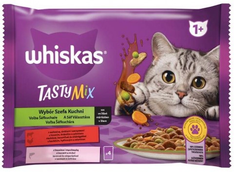 Whiskas Tasty Mix Chef's Choice 4x85 g